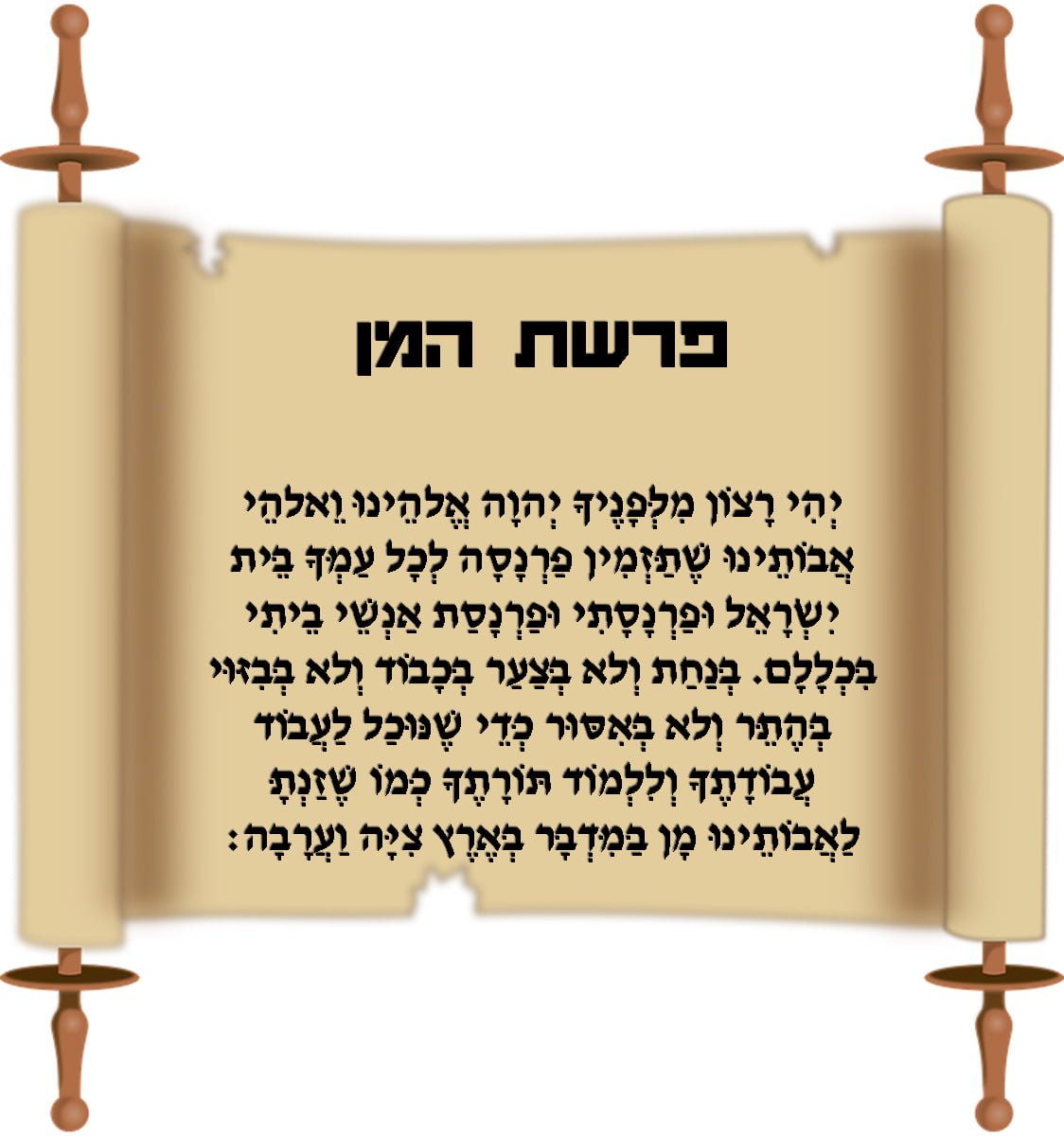פרשת המן – סגולה לפרנסה טובה - פרשת המן הסבר ונוסח | הרב